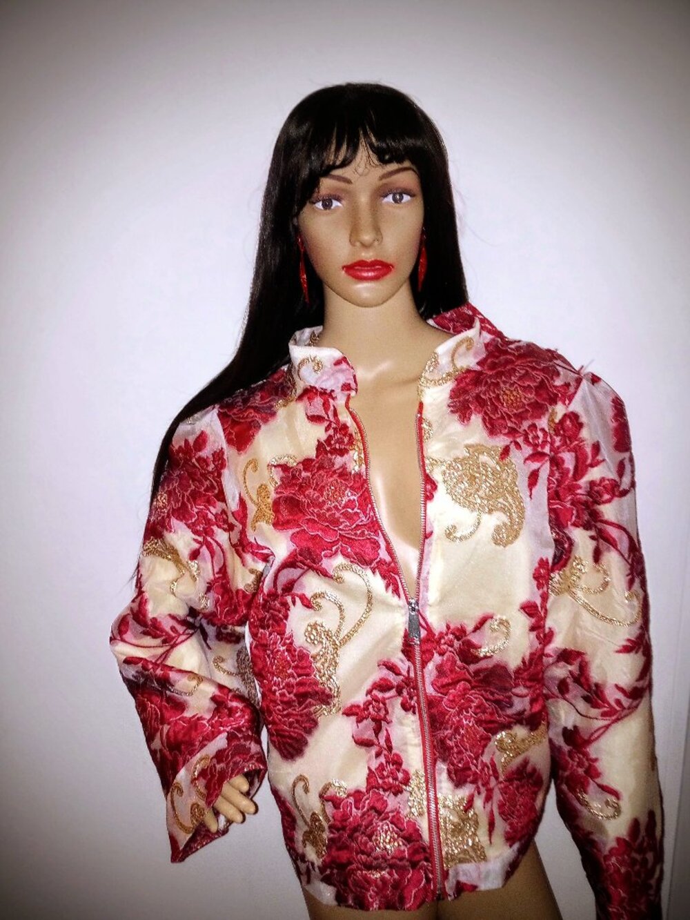Red and gold jacket